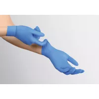 Paire de gants nitrile stérile non poudrés - taille 8/9