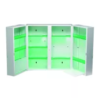 Armoire à pharmacie 52 x 20 x 54 cm 2 portes - vide