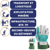 Gants de protection en388 et en 420 - Taille 10