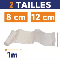 Pansement compressif stérile blanc