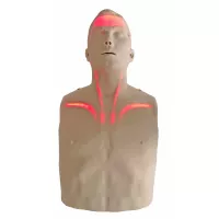 Mannequin secourisme lumineux Brayden à LED rouge