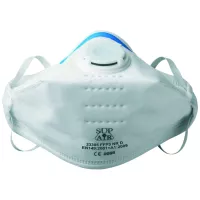 Masque de protection pliable à soupape de type FFP3D NR SL - Lot de 20