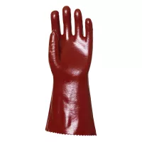 Gant PVC égoutier rouge 36cm