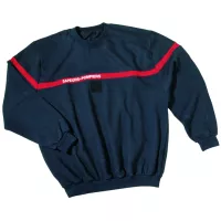 Sweat pompier bleu marine