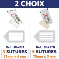 Pansement Steri Strip 3M stérile - Boite de 50 pochettes