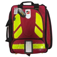 Sac à dos de secours 45x54x33cm 80L avec 6 compartiments intérieurs amovibles