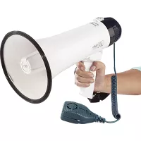 Megaphone 25 W avec micro déporté