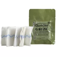 Pansement hémostatique d'urgence QuikClot Combat Gauze