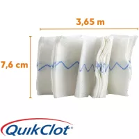 Pansement hémostatique d'urgence QuikClot Combat Gauze