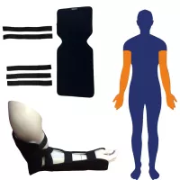 Kit de 4 attelles modelables jambe et bras Smurform