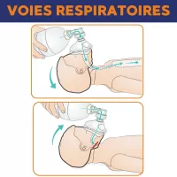 Mannequin secourisme Resusci Junior Laerdal QCPR