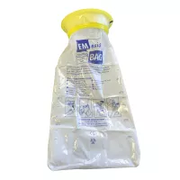 Sac vomitoire contenance 1500 en plastique recyclé - 50 sacs