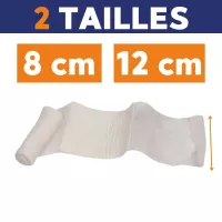 Pansement compressif stérile blanc