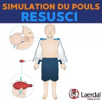 Mannequin secourisme Resusci Junior Laerdal QCPR