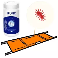 Lingette désinfectant médical Assepto Ront - Boite de 100