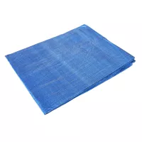 Bâche de protection avec oeillets PE 60 g m2 couleur bleue