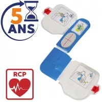 Electrode défibrillateur adulte CPRD AED Plus Zoll