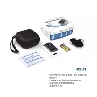 Choicemmed MD300CI216 Oxymètre de Pouls Médical au Doigt OLED avec PI