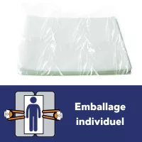 Drap jetable 60 gr de protection et transfert - 10 cartons de 50 - 145x200 cm