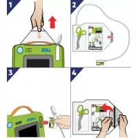 Électrodes CPR UNI PADZ AED 3