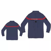 Veste JSP TSI polyester coton bleu marine