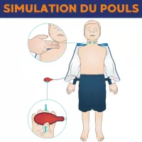 Mannequin secourisme Resusci Junior Laerdal QCPR