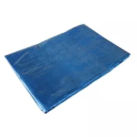 Bâche de protection renforcée avec oeillets PE 120 g m2 couleur bleue