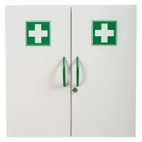 Armoire à pharmacie 52 x 20 x 54 cm 2 portes - vide