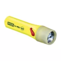 Lampe led atex zone1 pour casque pompier, piles AA, MSA XP