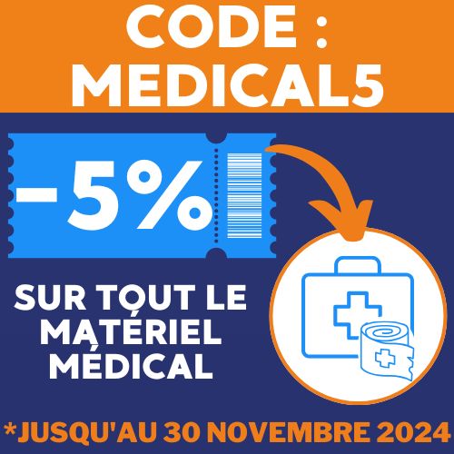 Code promo smsp materiel médical